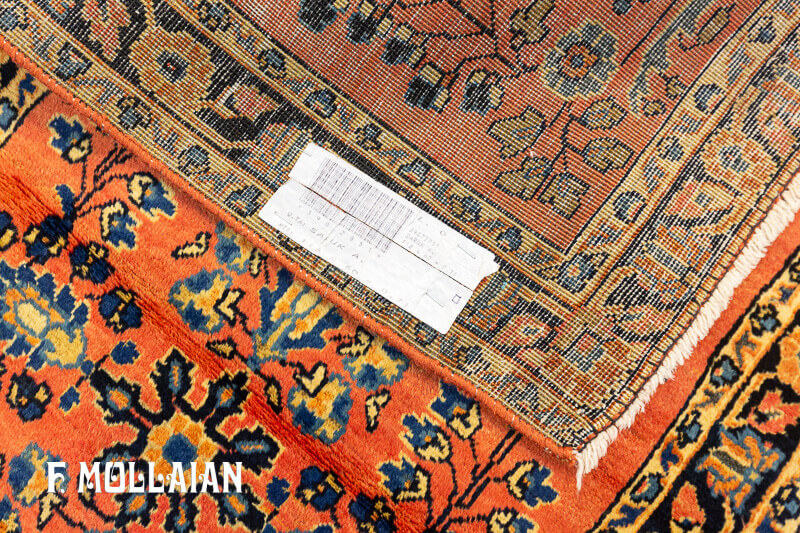 Antique Persian Small Saruk Rug n°:39072051